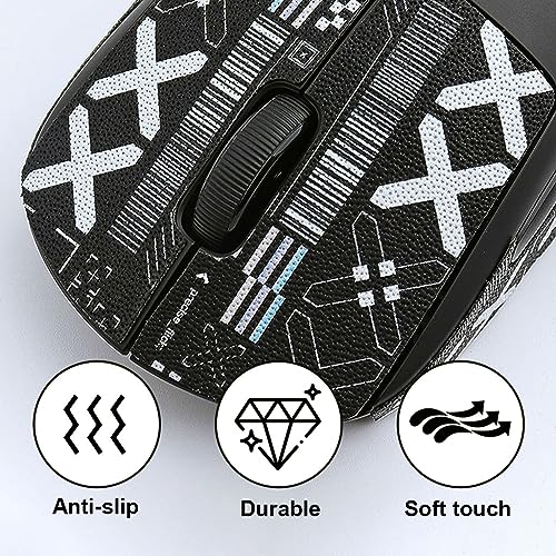 ZORBES® Mouse Grip Tape for G PRO X Superlight Anti-Slip Sweat Resistant Easy to Use Self-Adhesive Design Pre-Cut Professional Mice Upgrade Kit Black 2PCS ZORBES® Mouse Grip Tape for G PRO X Superlight Anti-Slip Sweat Resistant Easy to Use Self-Adhesive Design Pre-Cut Professional Mice Upgrade Kit Black 2PCS